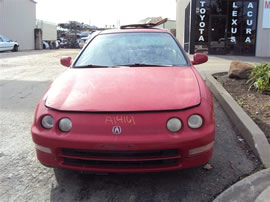 1994 ACURA INTEGRA HTBK, 1.8L LS 5SPEED, COLOR RED, STK A14161